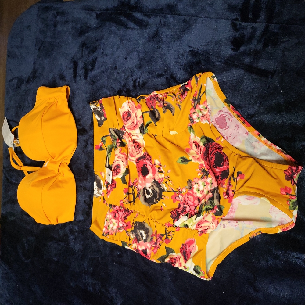 CocoShip zennia yellow bikini swimsuit